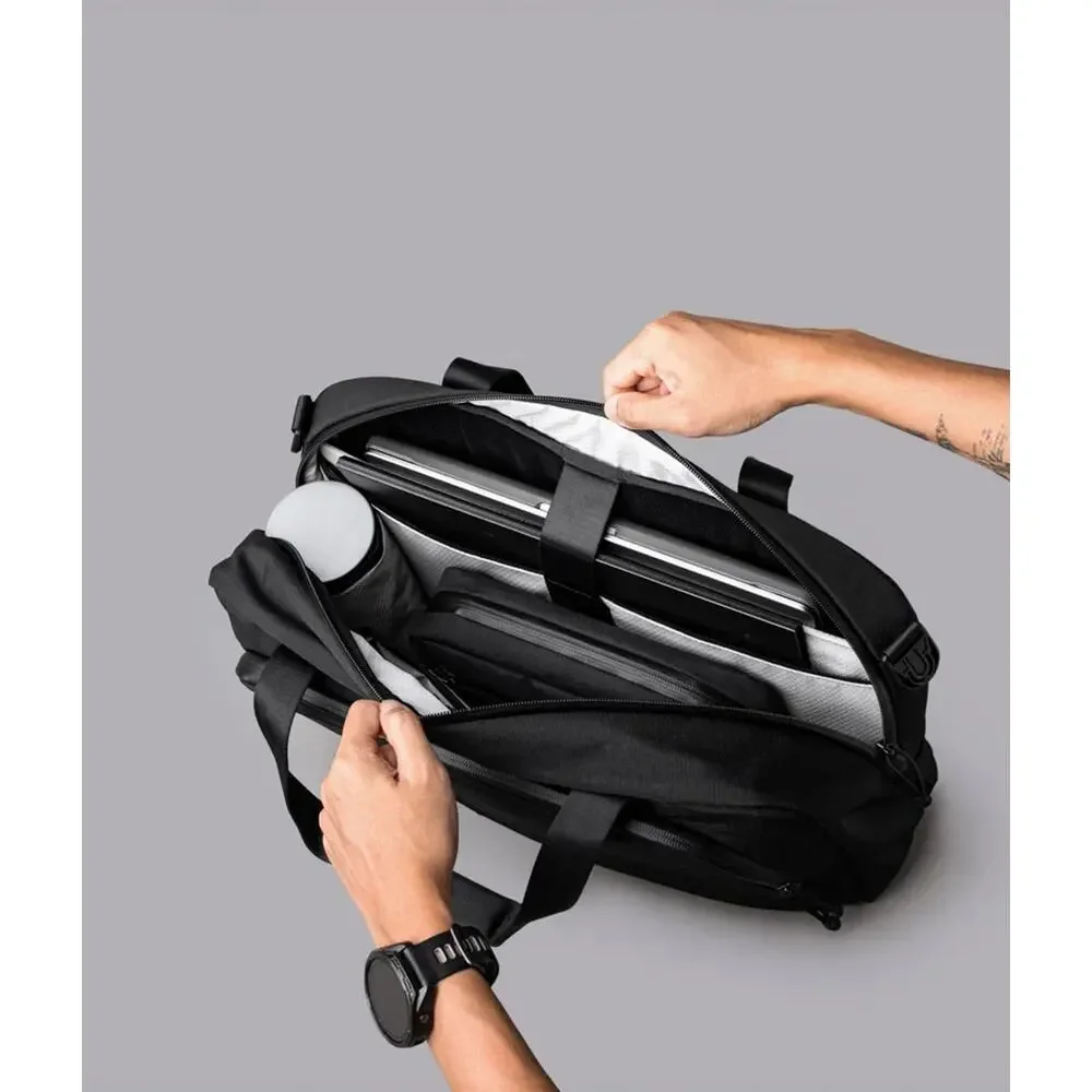 NWT Alpaka Bravo Travel Brief Bag Black | Axoflux 400D Ripstop Nylon